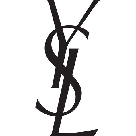 ysl logo vector white|ysl logo transparent.